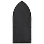 Voir la diapositive 4 : VIDAXL Miroir de jardin Noir 70x30 cm Fer pour utilisation exterieure