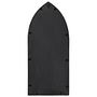 Voir la diapositive 4 : VIDAXL Miroir de jardin Noir 70x30 cm Fer pour utilisation exterieure
