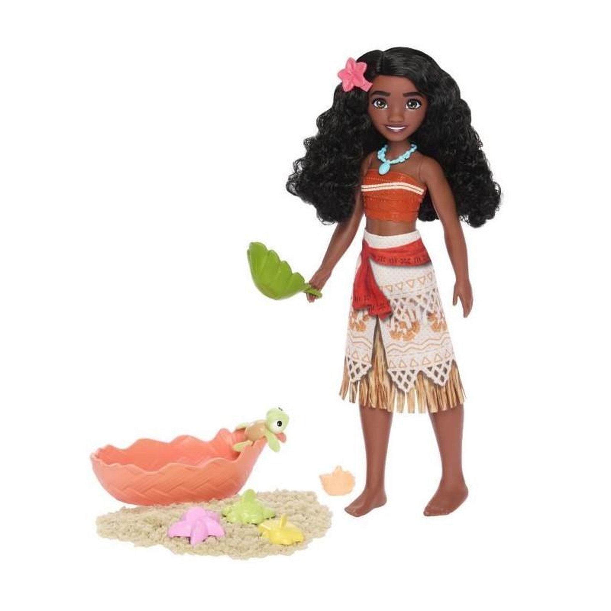 Voir la diapositive 2 : DISNEY Poupée Disney Vaiana et Compagnie corail