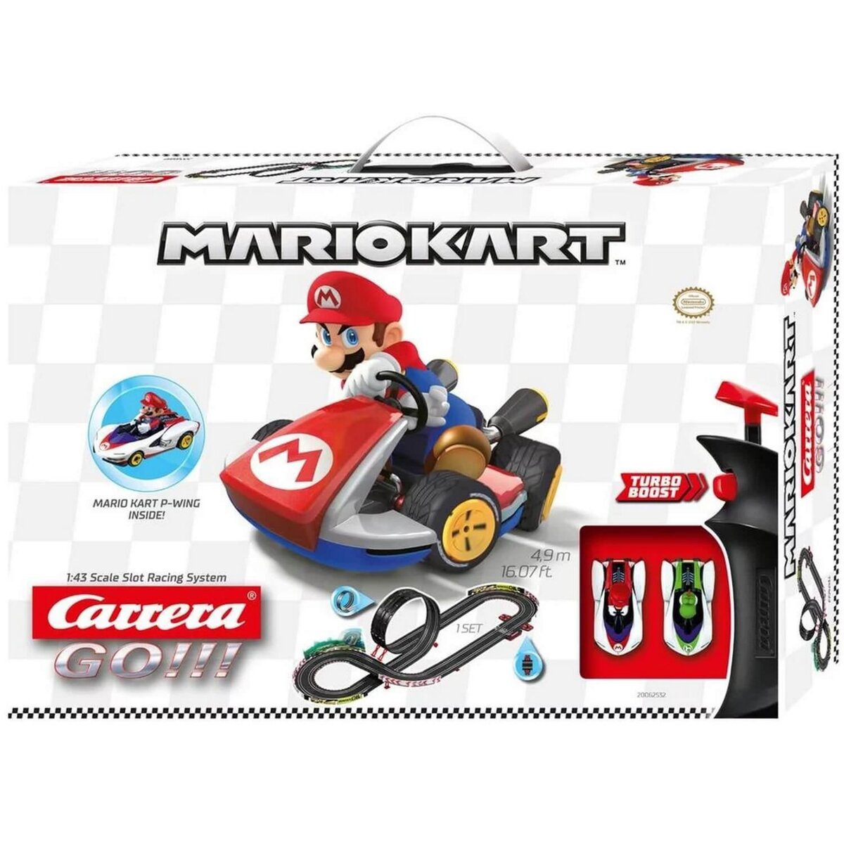 Carrera Circuit de voiture Carrera Go : Mario Kart P-Wing