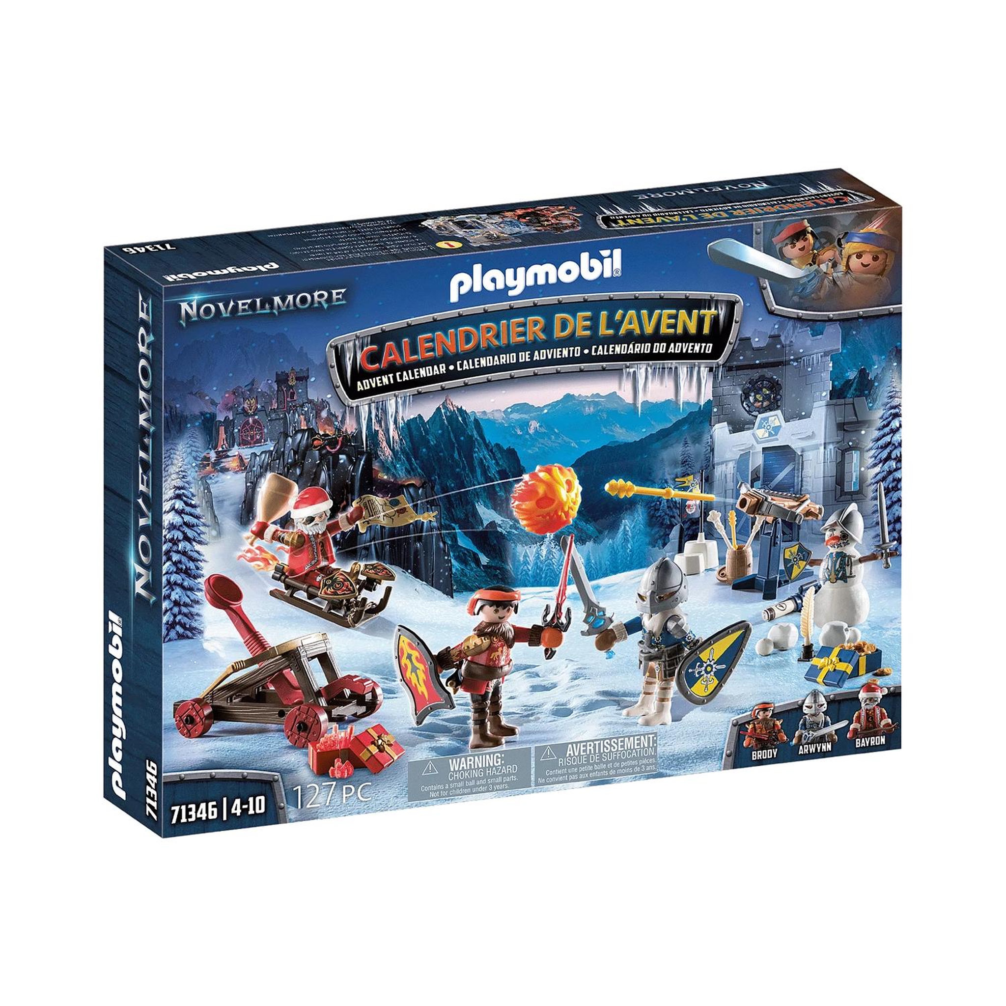 PLAYMOBIL Novelmore Calendrier de l'Avent - Noël des chevaliers