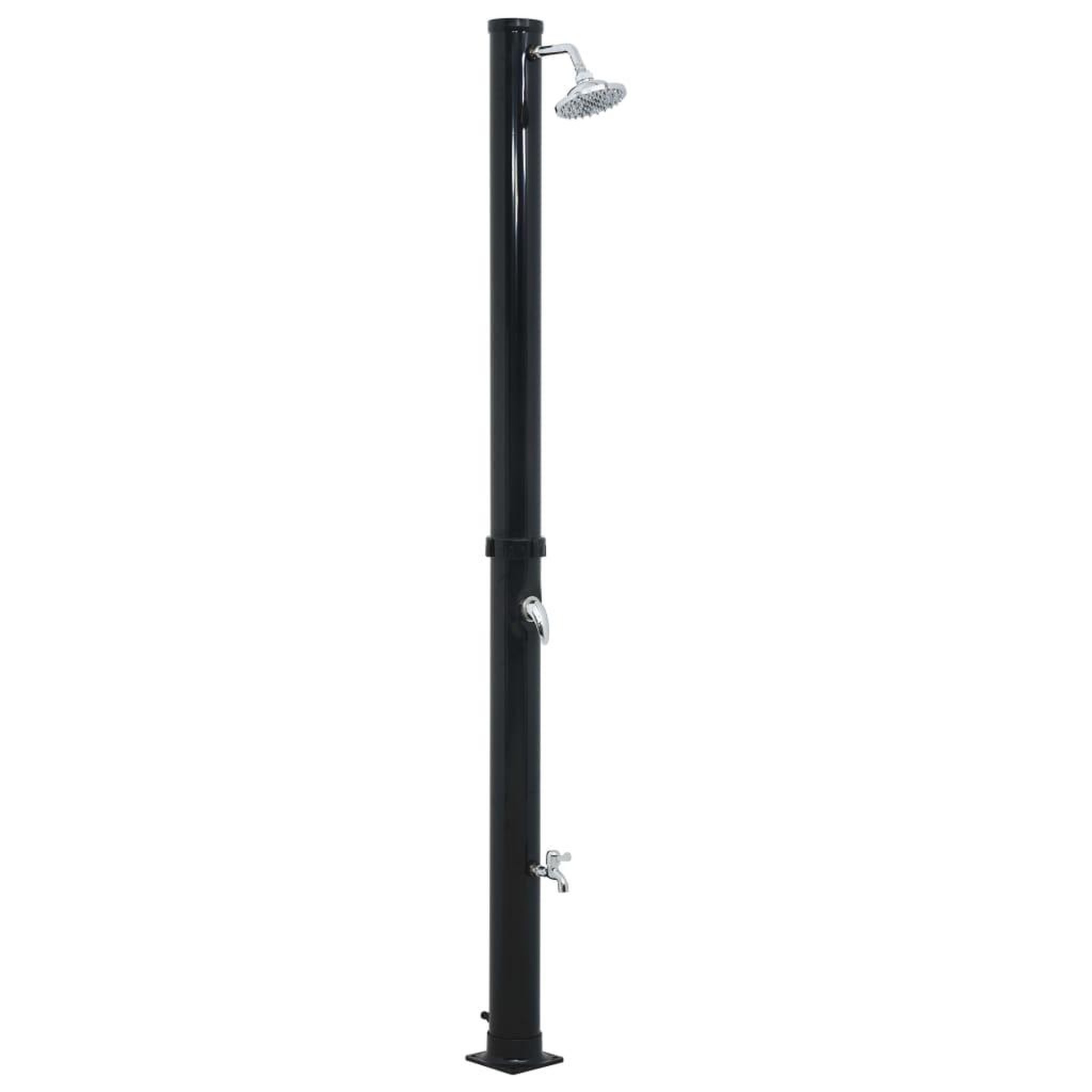 Voir la diapositive 2 : VIDAXL Douche solaire Noir 220 cm 20 L