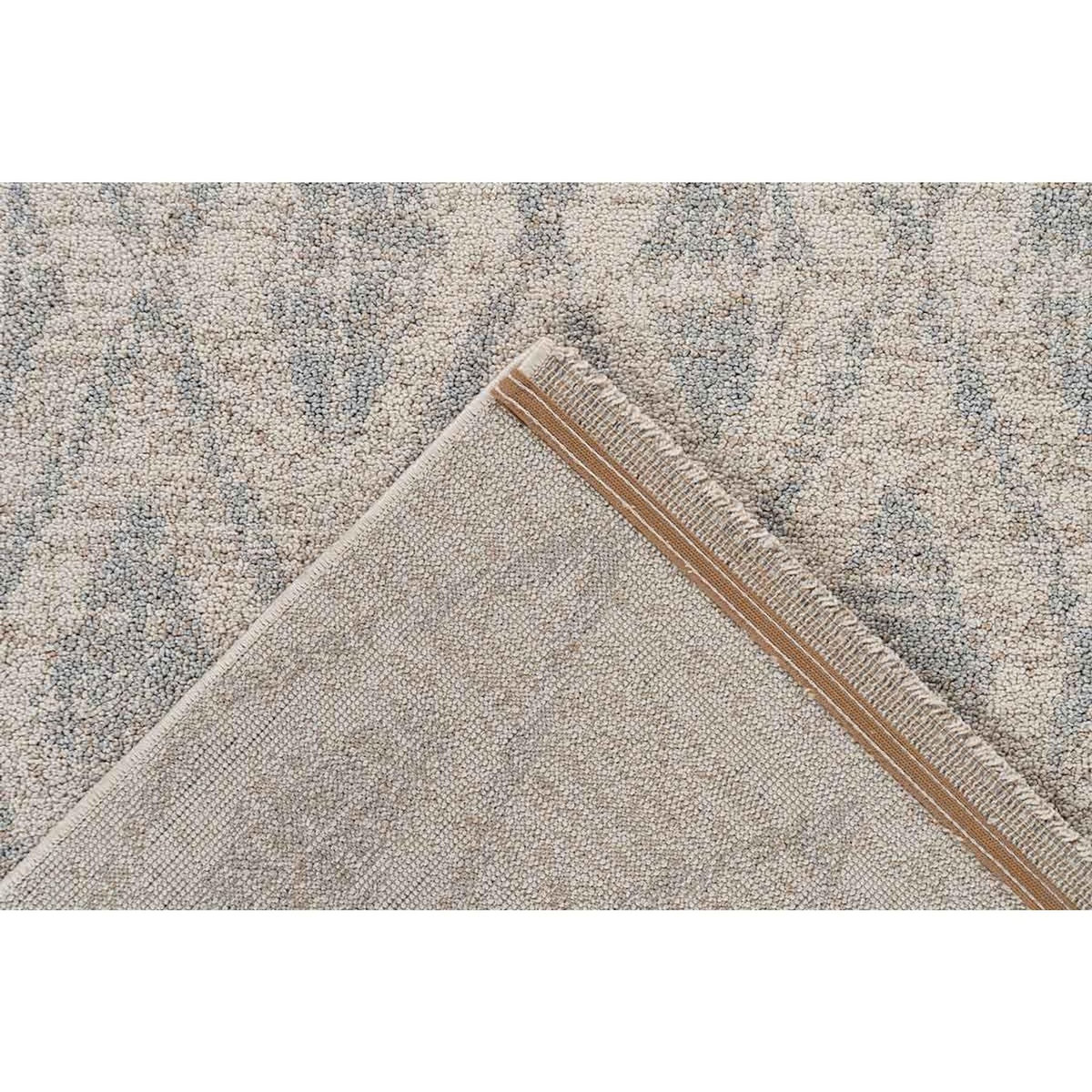 Paris Prix Tapis Tissé Déco Scandinave  Gène IV  Beige & Bleu