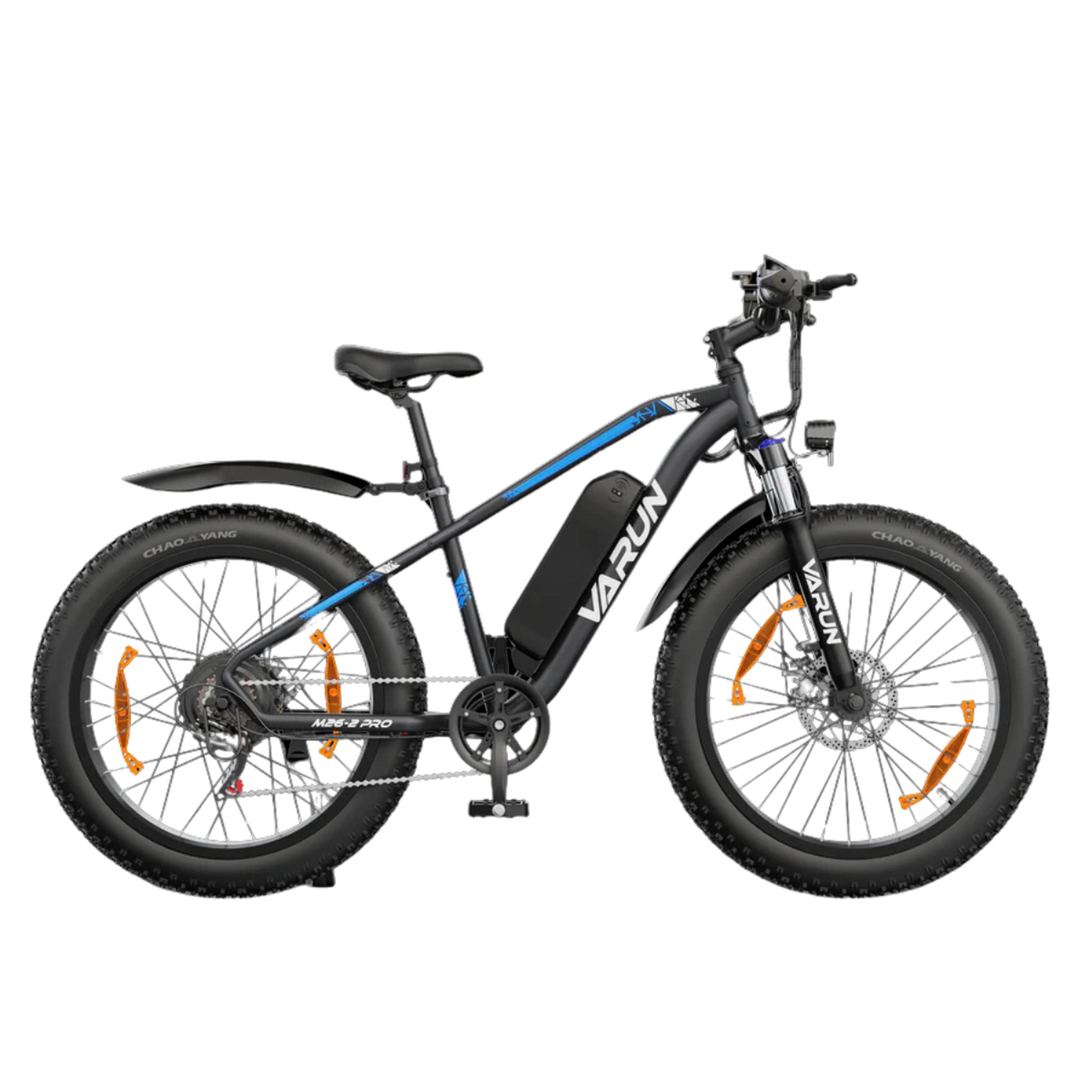 VARUN Vélo électrique varun m26-2 pro. Coloris disponibles : Noir, Orange