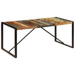 VIDAXL Table de salle a manger 180x90x75 cm Bois de recuperation