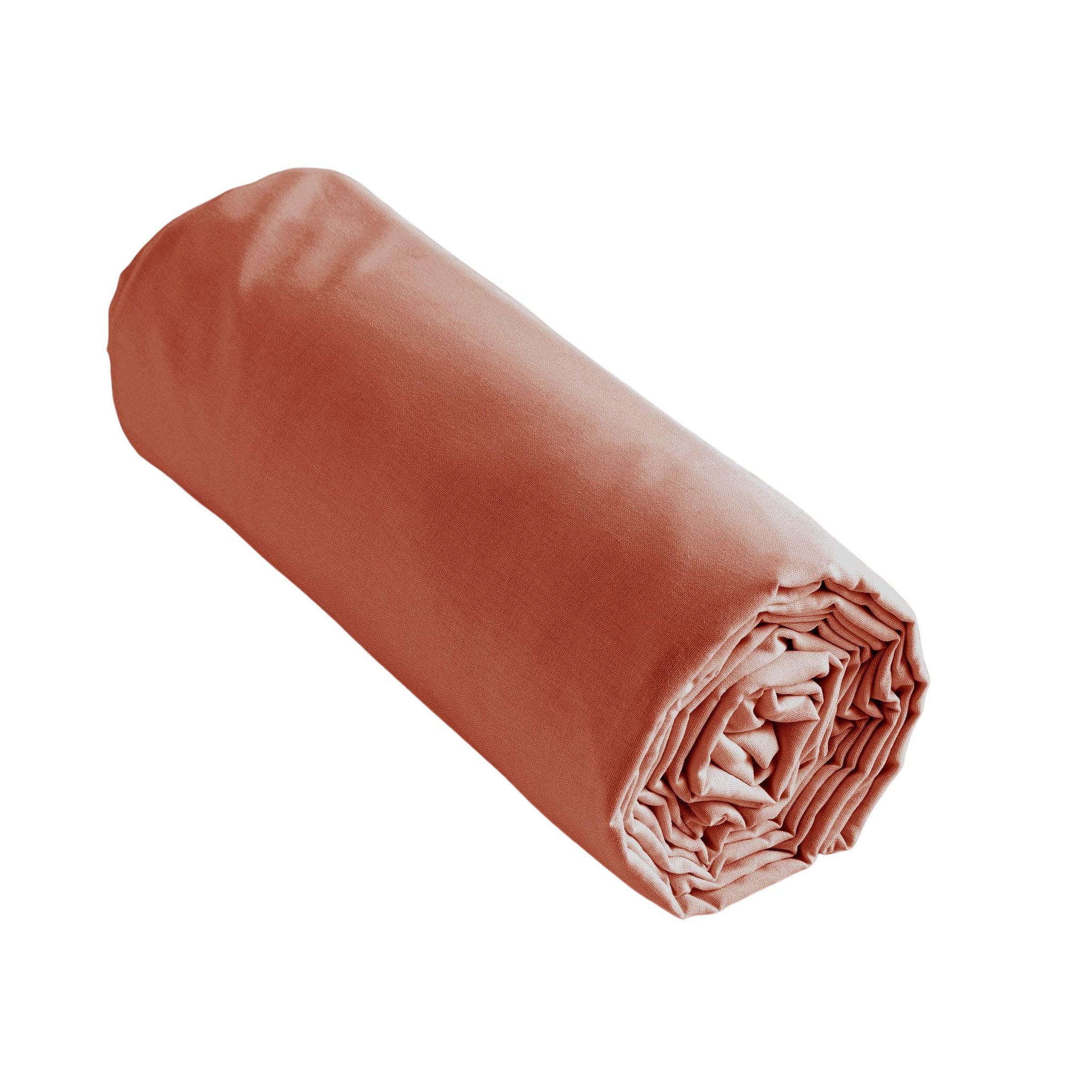 Voir la diapositive 1 : Eden Drap housse double gaze de coton gaïa