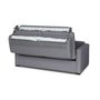 Voir la diapositive 6 : Canapé convertible système couchage express matelas 140x190 17cm 3 places en tissu DYLAN 