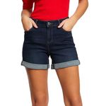 MORGAN Short en Jean  Femme Morgan SHAKU. Coloris disponibles : Bleu