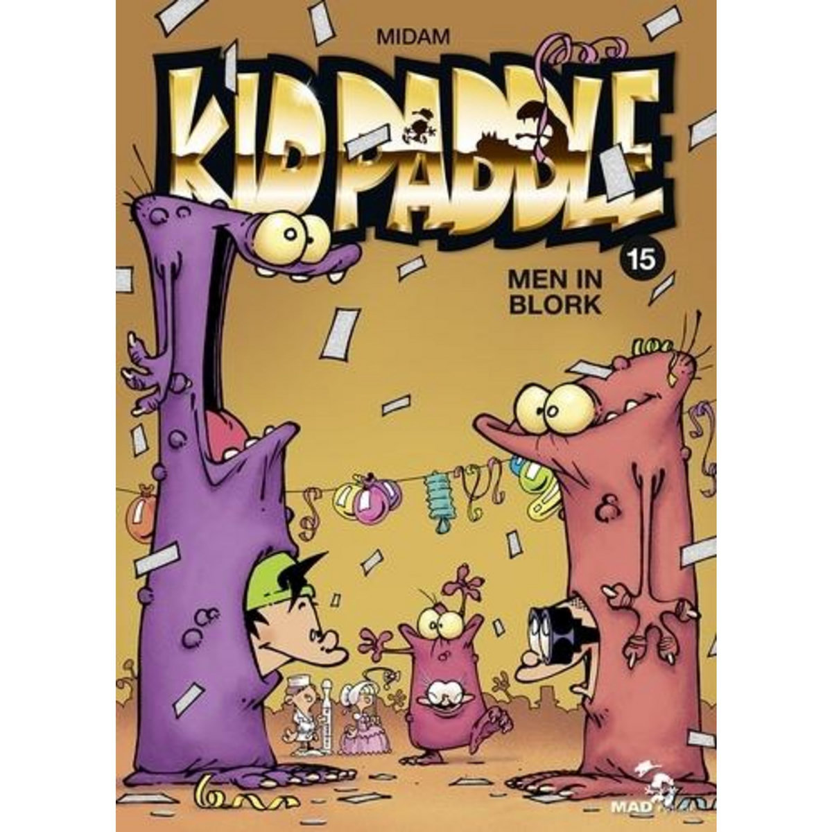 KID PADDLE TOME 15 : MEN IN BLORK, Midam