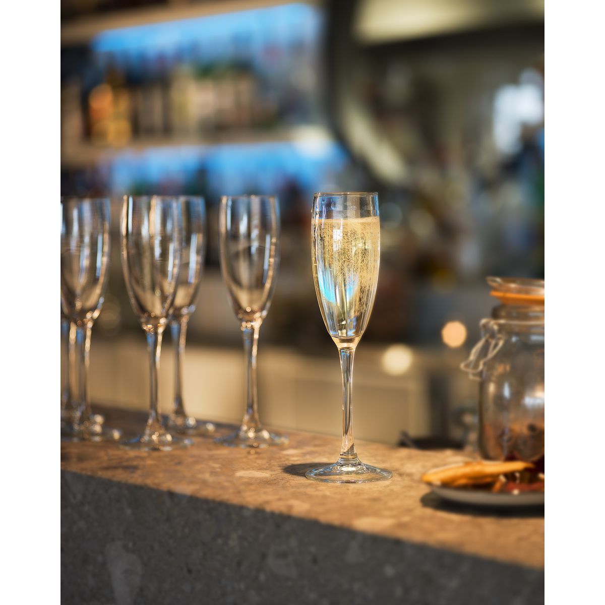 Service de verres de 18 pièces   