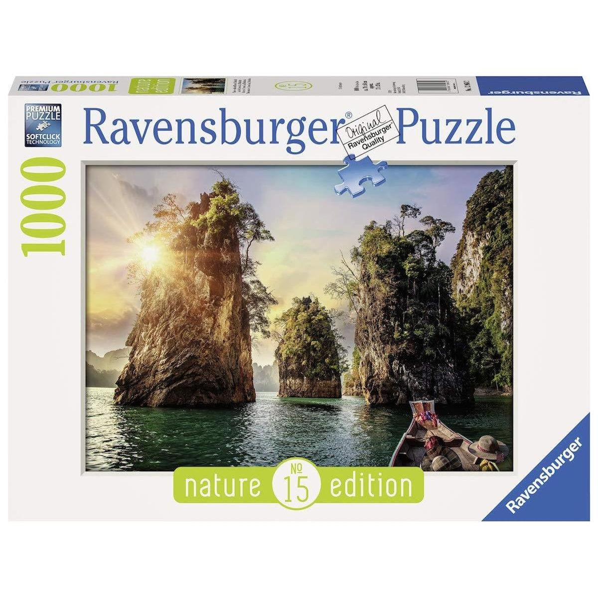 RAVENSBURGER Puzzle Lac Cheow Lan Thailande 1000 pieces