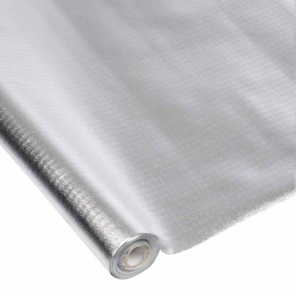 Paris Prix Nappe Plastique  Imperméable  1,20x5m Argent