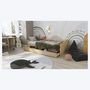 Voir la diapositive 4 : Lit banquette gigogne 90x200 cm ANDREA