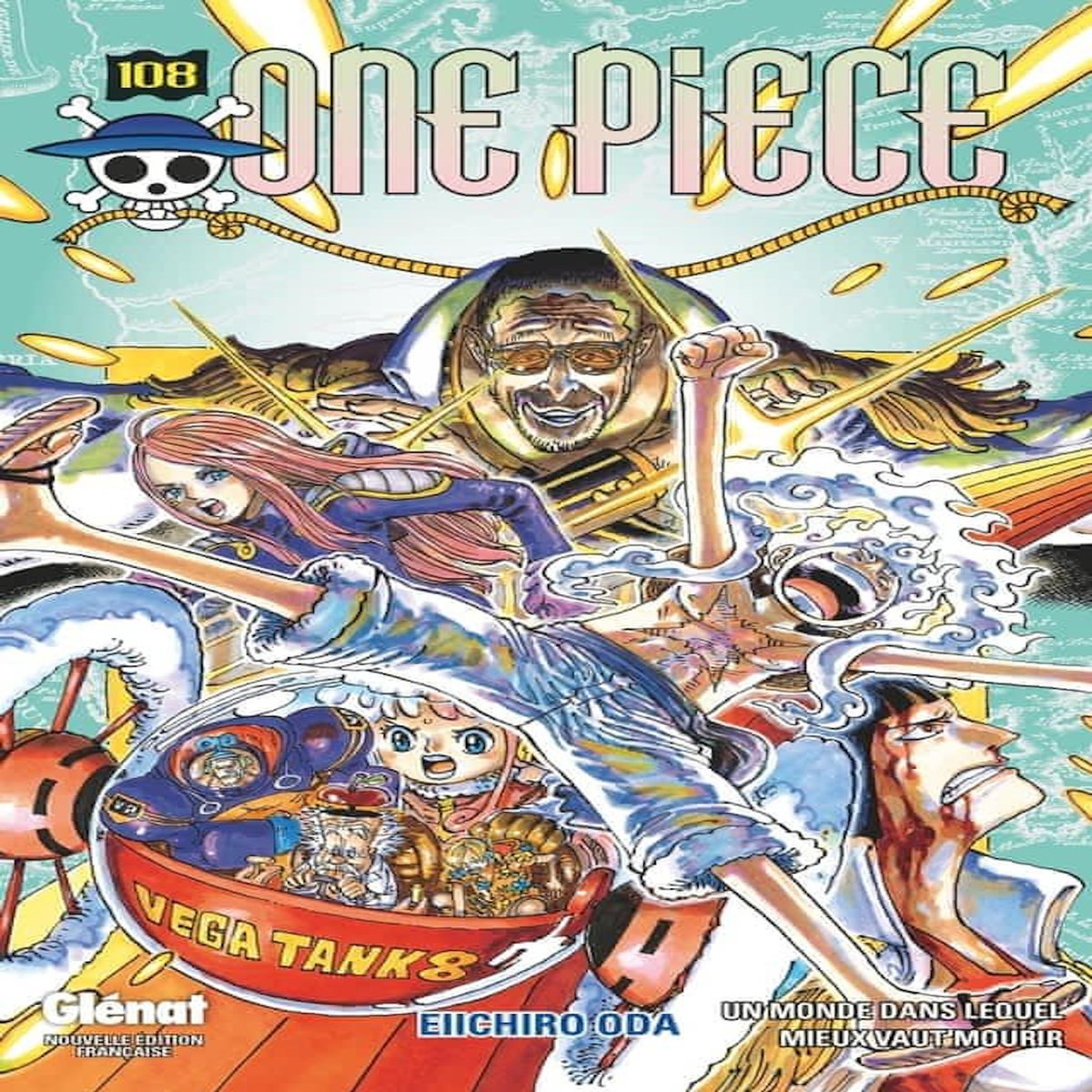 ONE PIECE TOME 108 : UN MONDE DANS LEQUEL MIEUX VAUT MOURIR, Oda Eiichirô