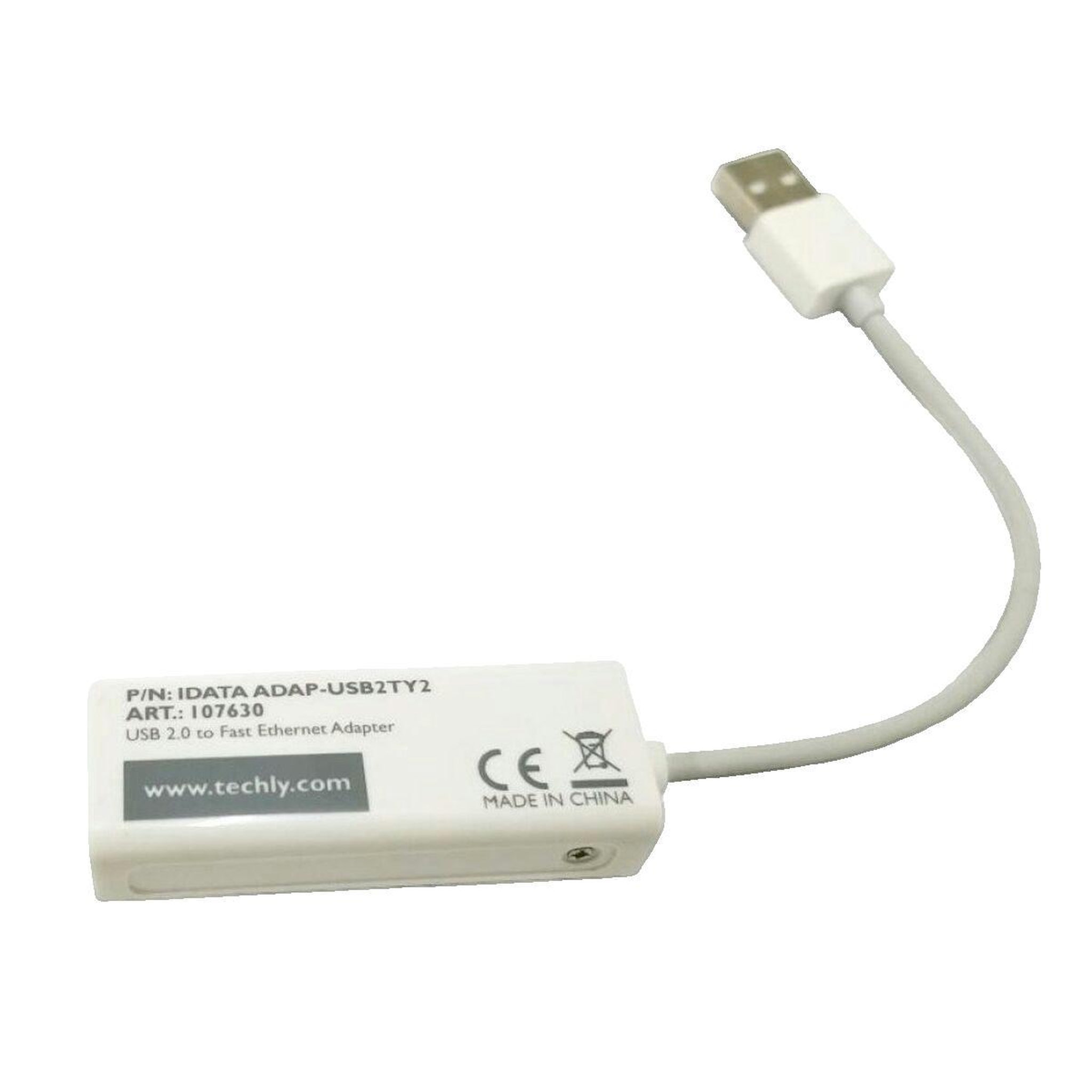 Voir la diapositive 3 : TECHLY Adaptateur USB vers Ethernet Techly blanc