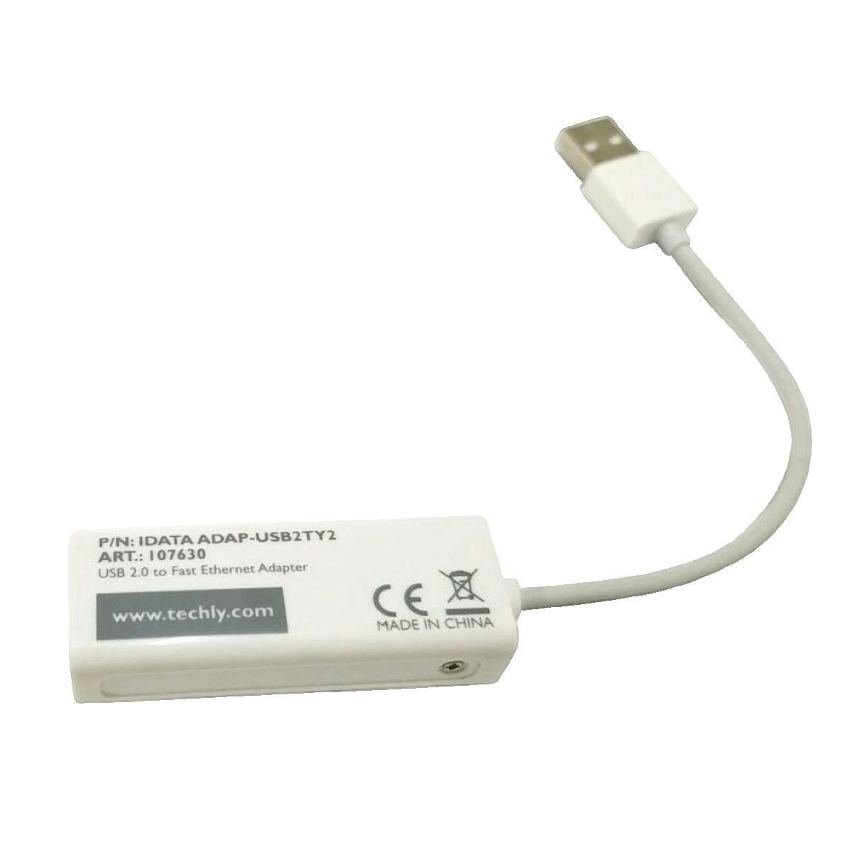 TECHLY Adaptateur USB vers Ethernet Techly blanc