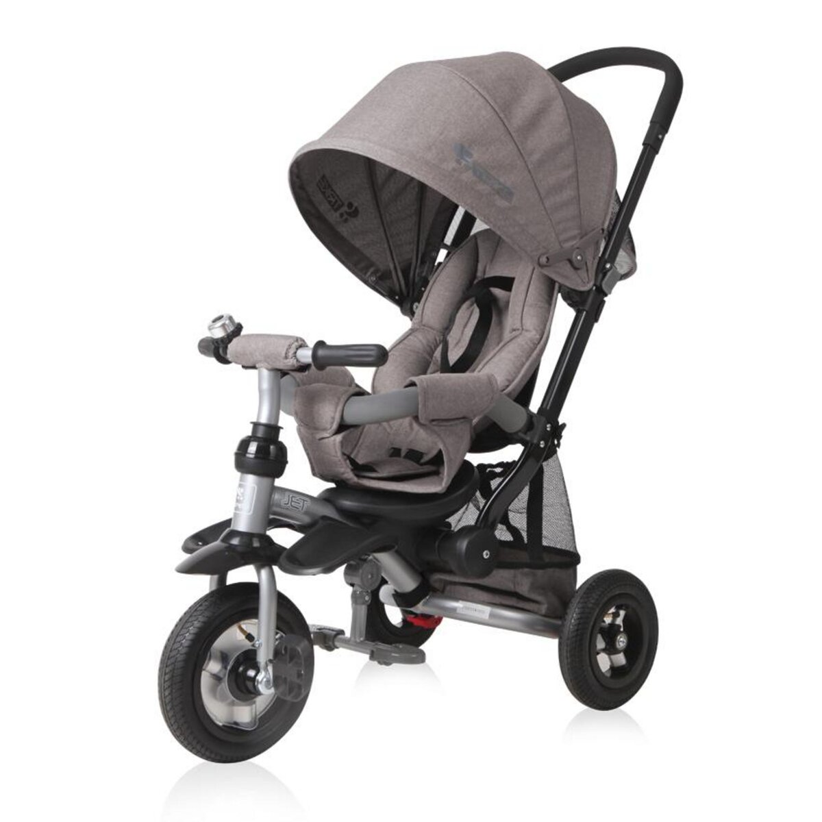Lorelli Tricycle évolutif pour bébé / enfant JET AIR (roues gonflables) Beige