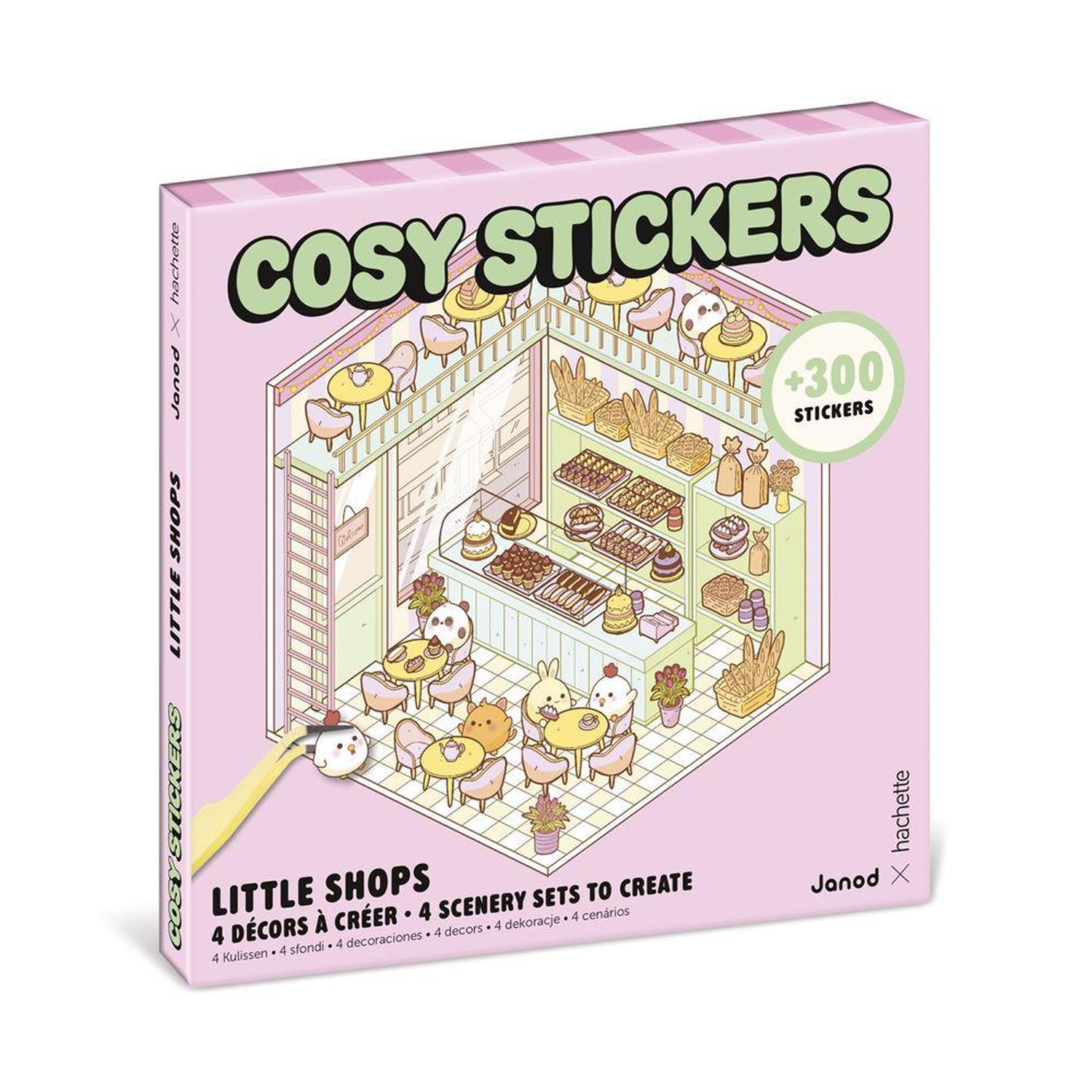 COSY STICKERS LITTLE SHOPS