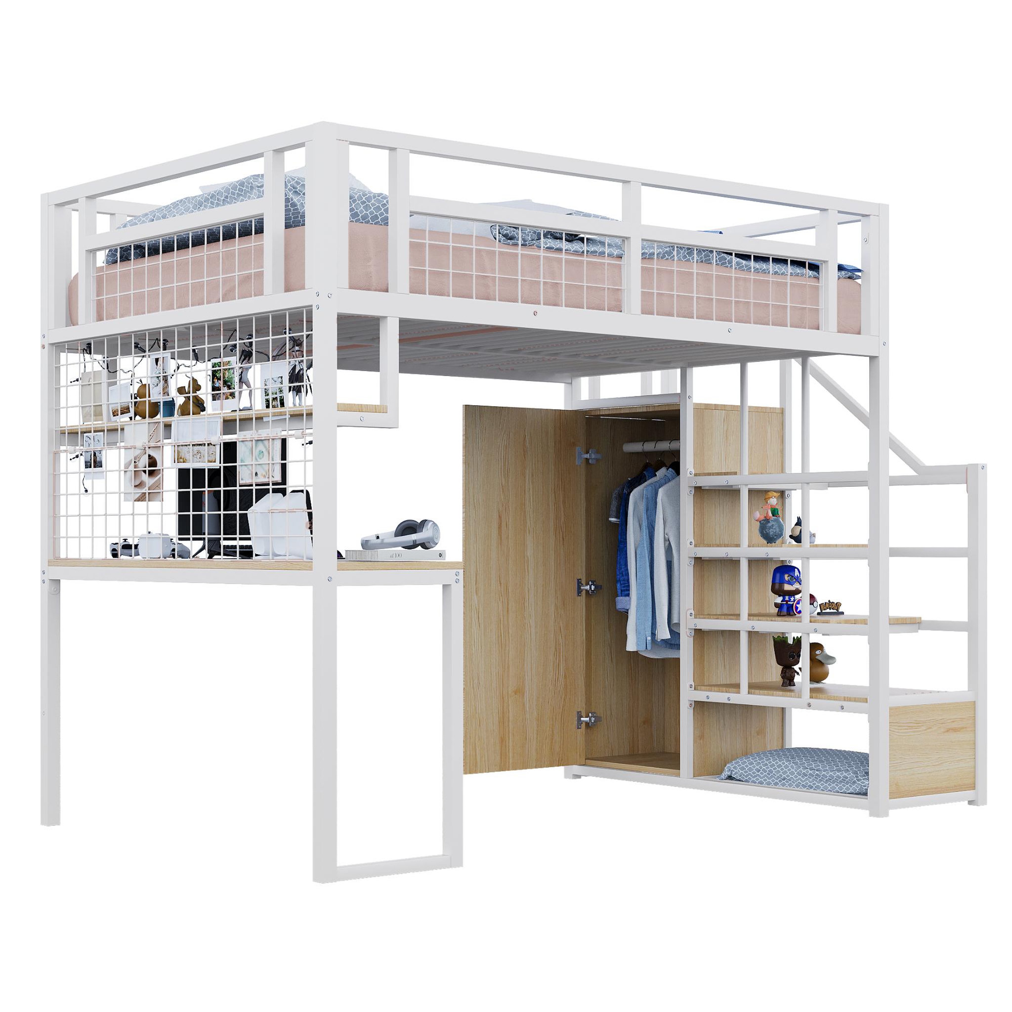 Voir la diapositive 1 : MERAX Lit mezzanine