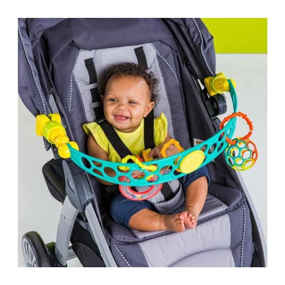 Bright Starts Arche de jeux poussette bébé BRIGHT STARTS Oball 0 mois+