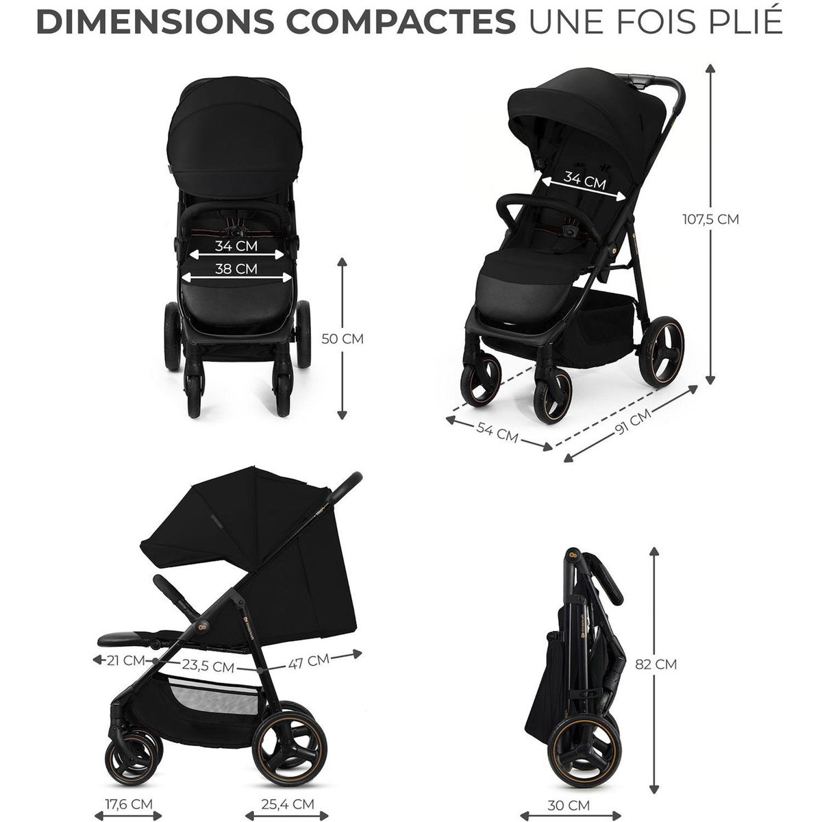 KINDERKRAFT Poussette TRIG 3