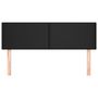 Voir la diapositive 3 : VIDAXL Tetes de lit 2 pcs Noir 72x5x78/88 cm Similicuir
