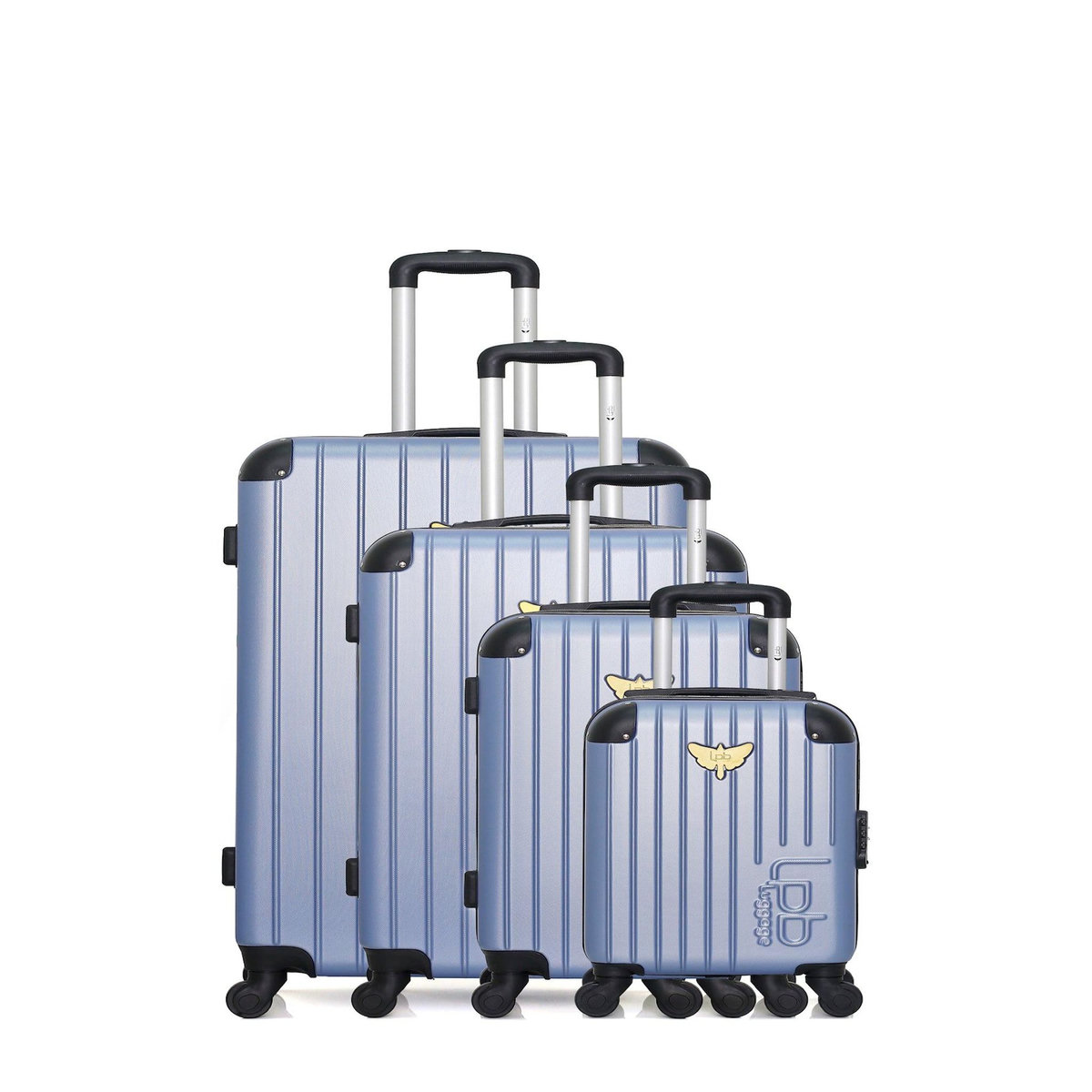 LES P'TITES BOMBES LPB LPB LUGGAGE - Set de 4 Valises MARIANNE-M 75 cm 4 Roues