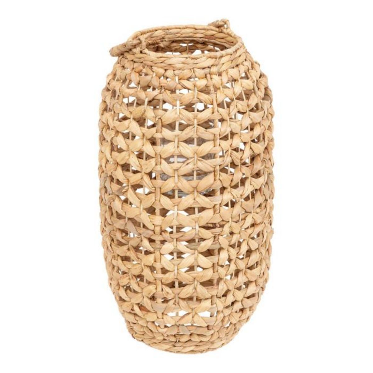 ATMOSPHERA Lanterne Déco en Jacinthe  Exotic Panama  47cm Beige