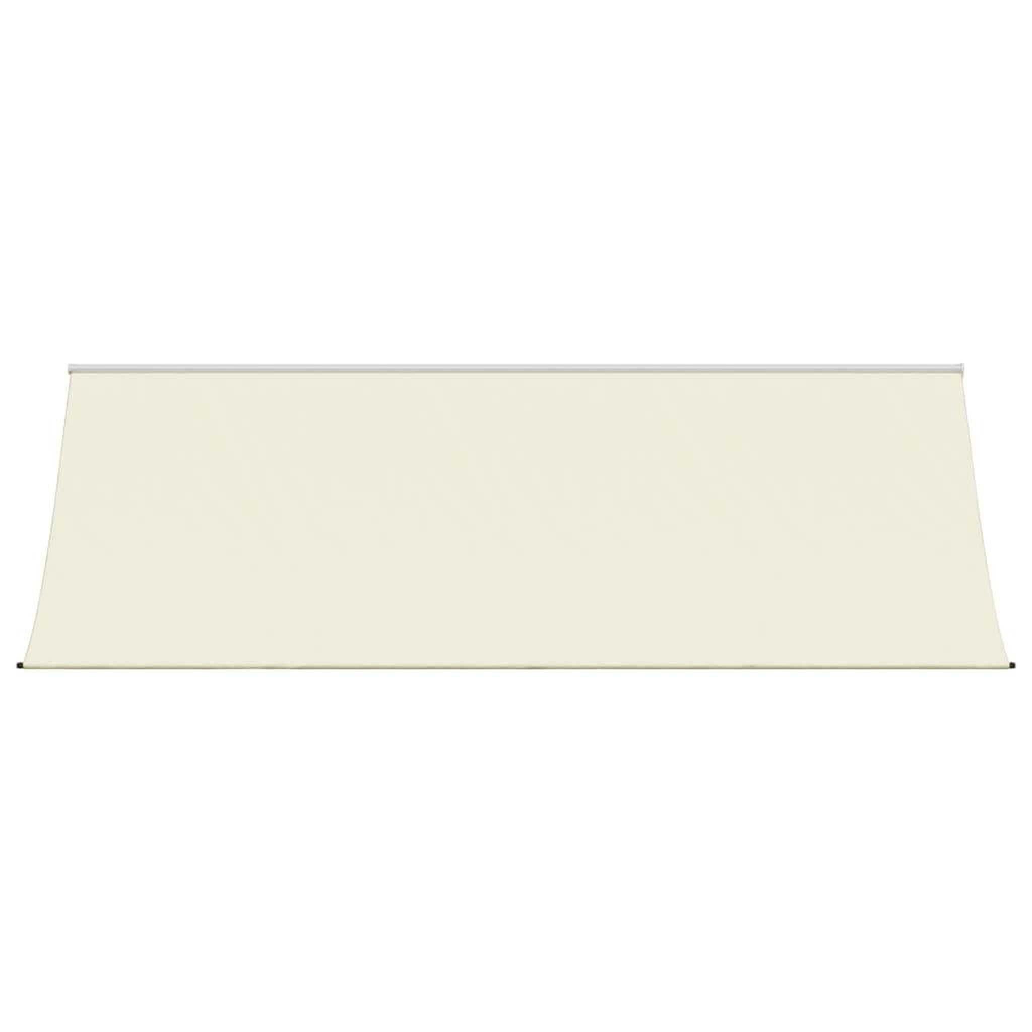 Voir la diapositive 3 : VIDAXL Auvent retractable creme 400x150 m tissu et acier
