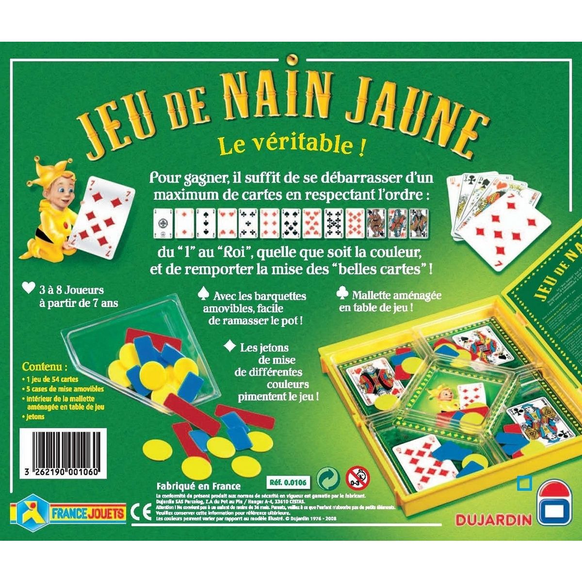 DUJARDIN Jeu de Nain Jaune