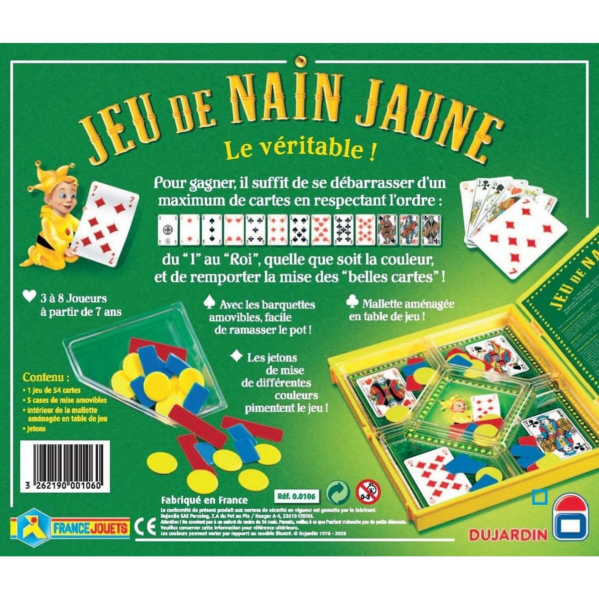 DUJARDIN Jeu de Nain Jaune