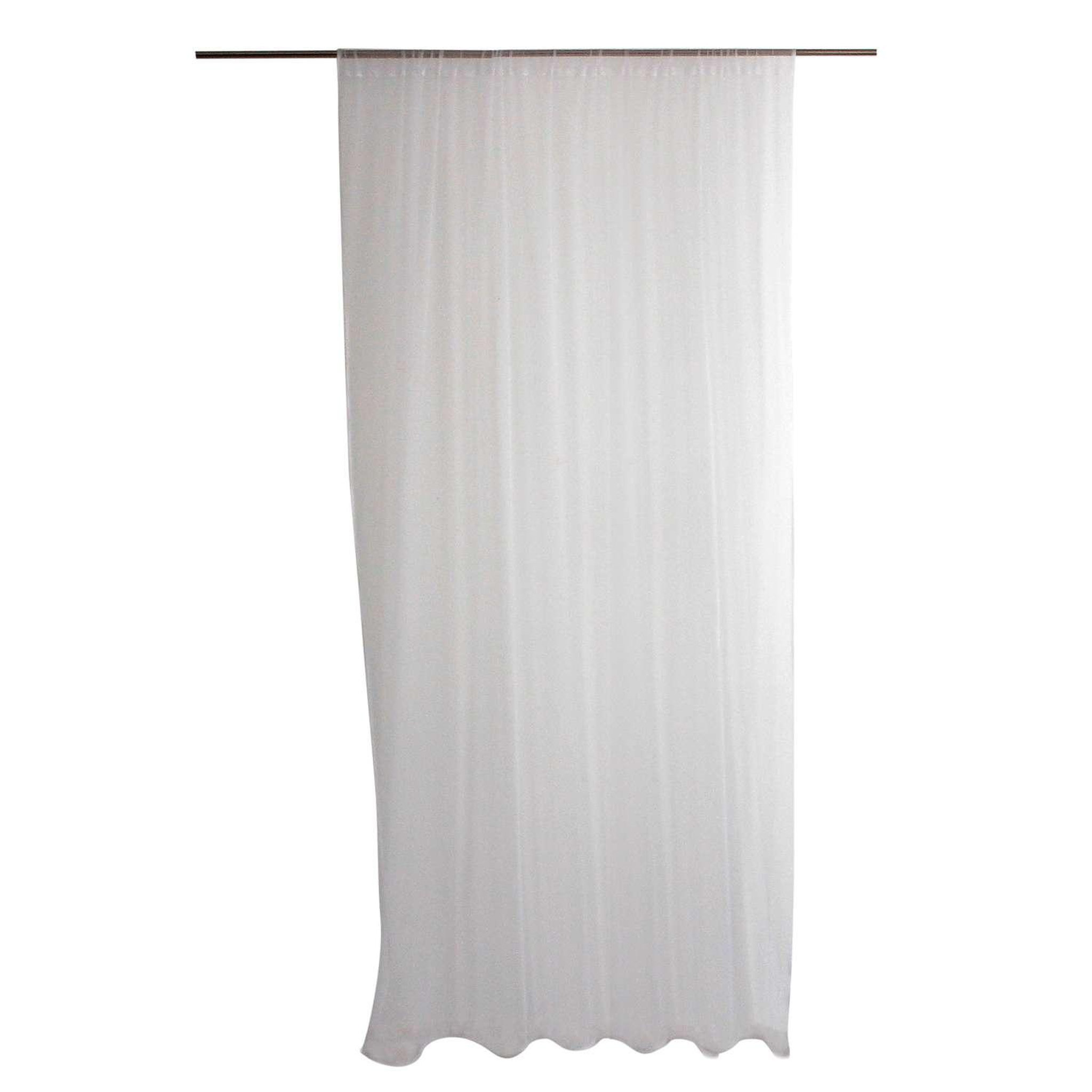 TOILINUX Voilage moustiquaire moustik - 140 x 240 cm - blanc