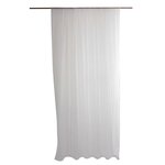 TOILINUX Voilage moustiquaire - 140 x 240 cm - Blanc