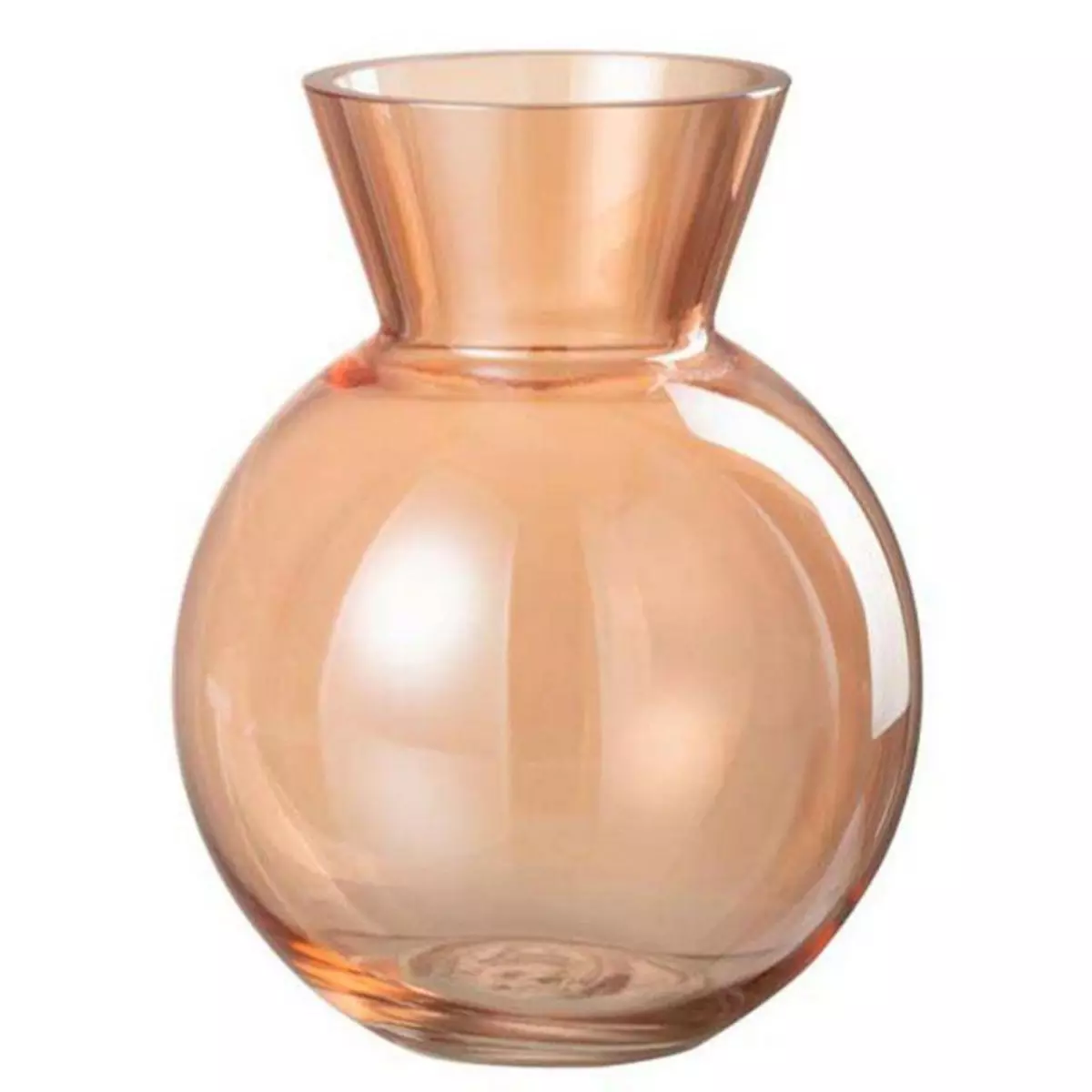 Paris Prix Vase Design en Verre  Lucy  18cm Orange