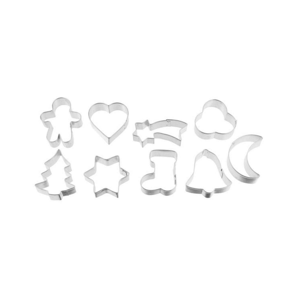 ZENKER Lot de 9 emporte-pièces de Noël sur cintre Zenker Emporte-pièces