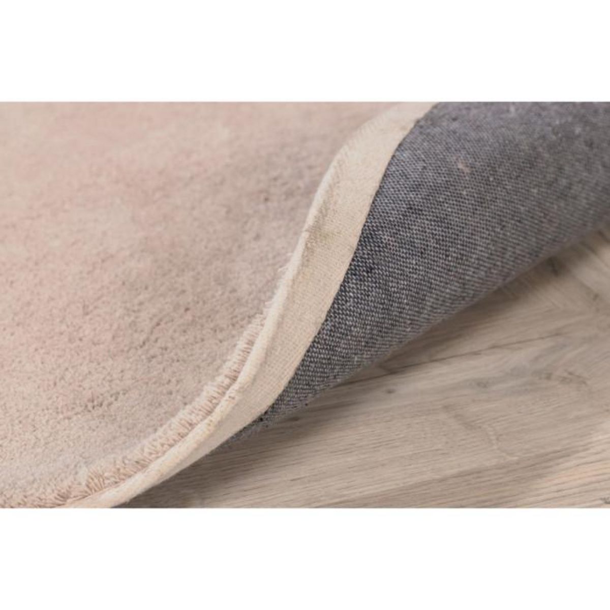 Paris Prix Tapis Déco Rond  Undra  200cm Beige