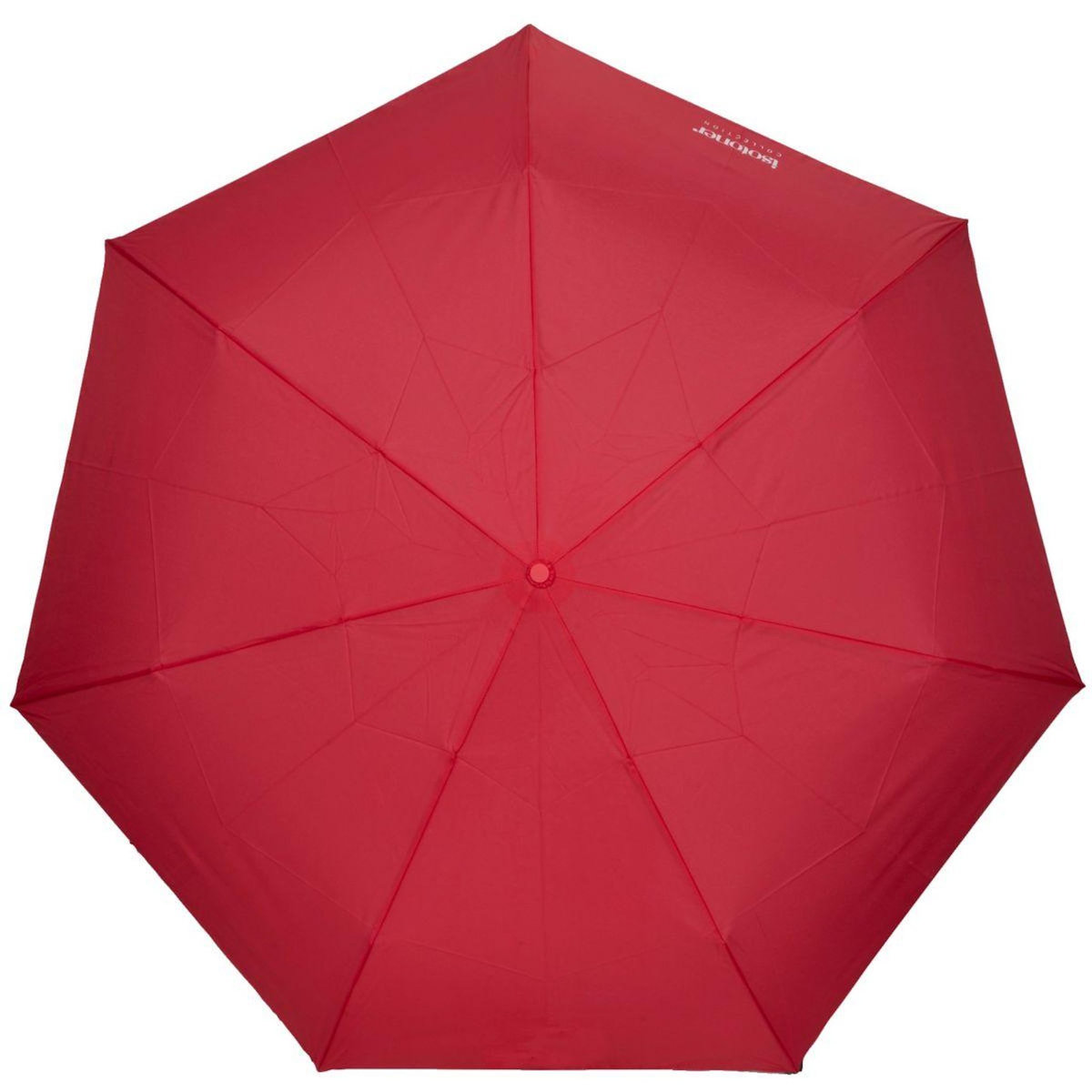 ISOTONER Parapluie 3 sections acier/alu/carbone Slim Fuchsi