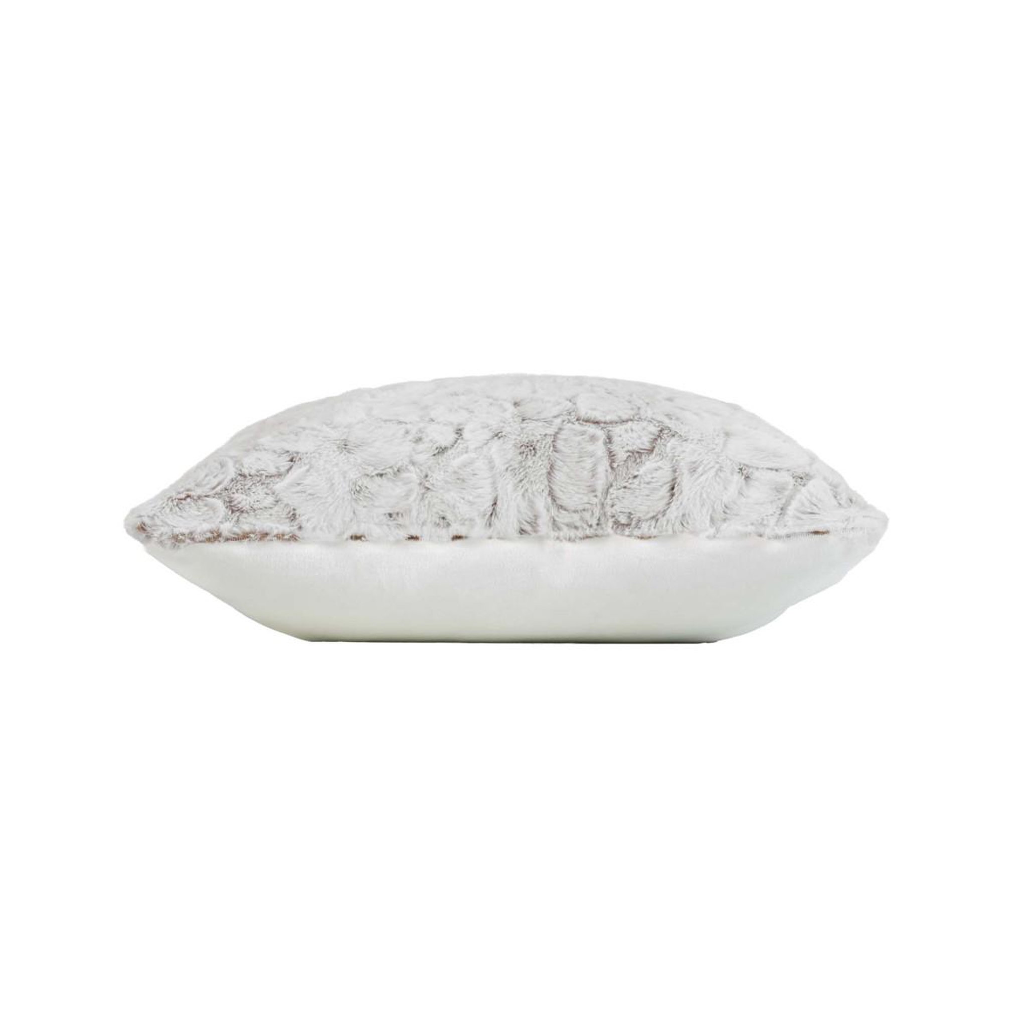 Voir la diapositive 2 : Douceur d'Intérieur Coussin imitation fourrure  alaska  45x45cm naturel