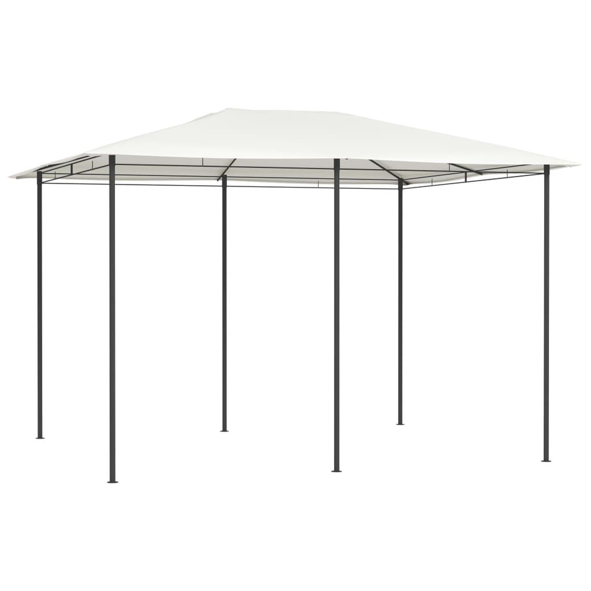 Voir la diapositive 1 : VIDAXL Belvedere 3x4x2,6 m Creme 160 g/m^2