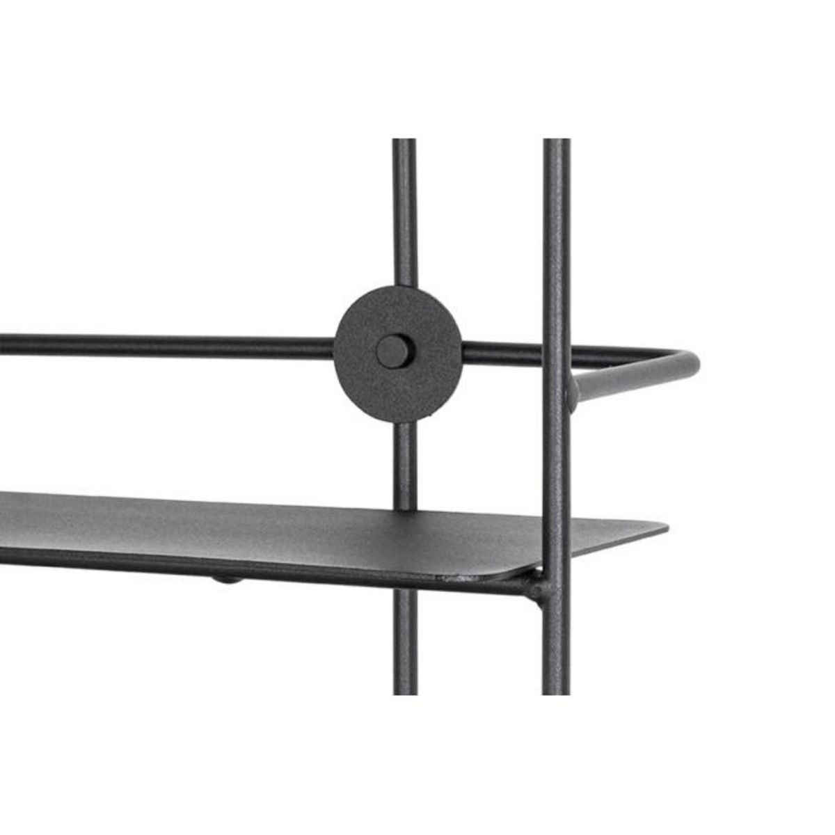 Paris Prix Étagère Murale Métal  Vivalo  90cm Noir