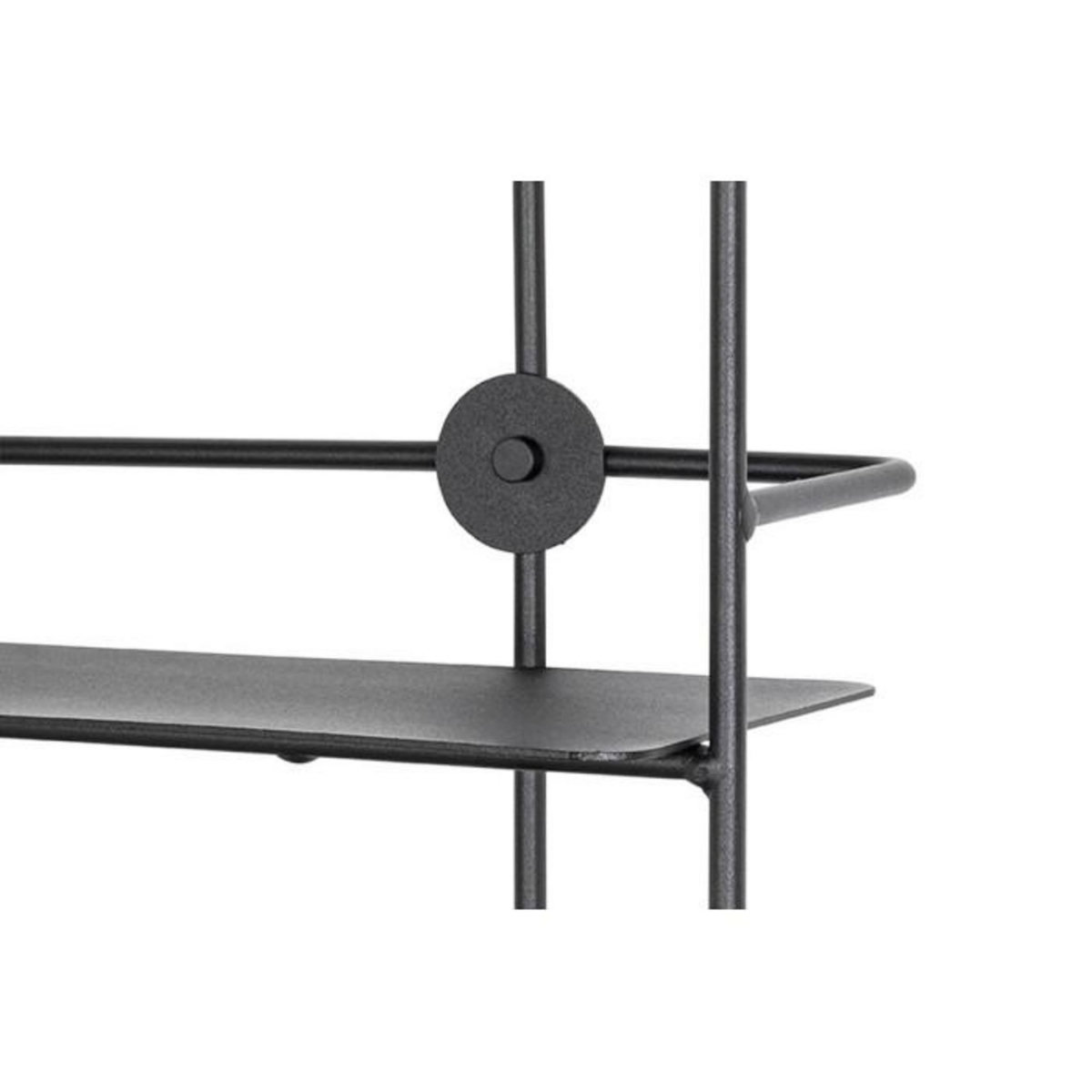 Paris Prix Étagère Murale Métal  Vivalo  90cm Noir