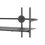 Voir la diapositive 3 : Paris Prix Étagère Murale Métal  Vivalo  90cm Noir