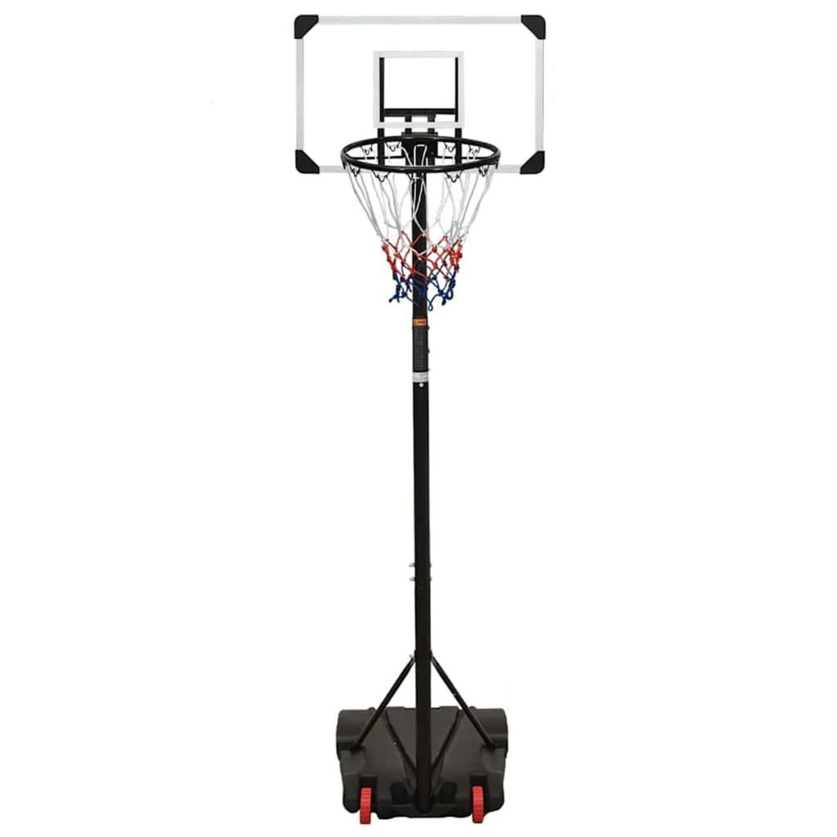 VIDAXL Support de basket-ball Transparent 216-250 cm Polycarbonate