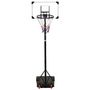 Voir la diapositive 2 : VIDAXL Support de basket-ball Transparent 216-250 cm Polycarbonate
