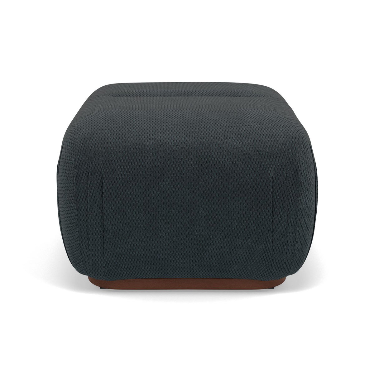 LISA DESIGN Penelope - pouf en velours texturé