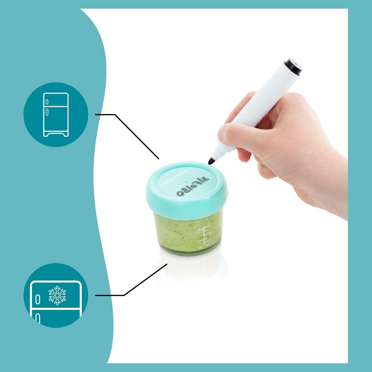 BABYMOOV Babybols en verre multiset x 8 