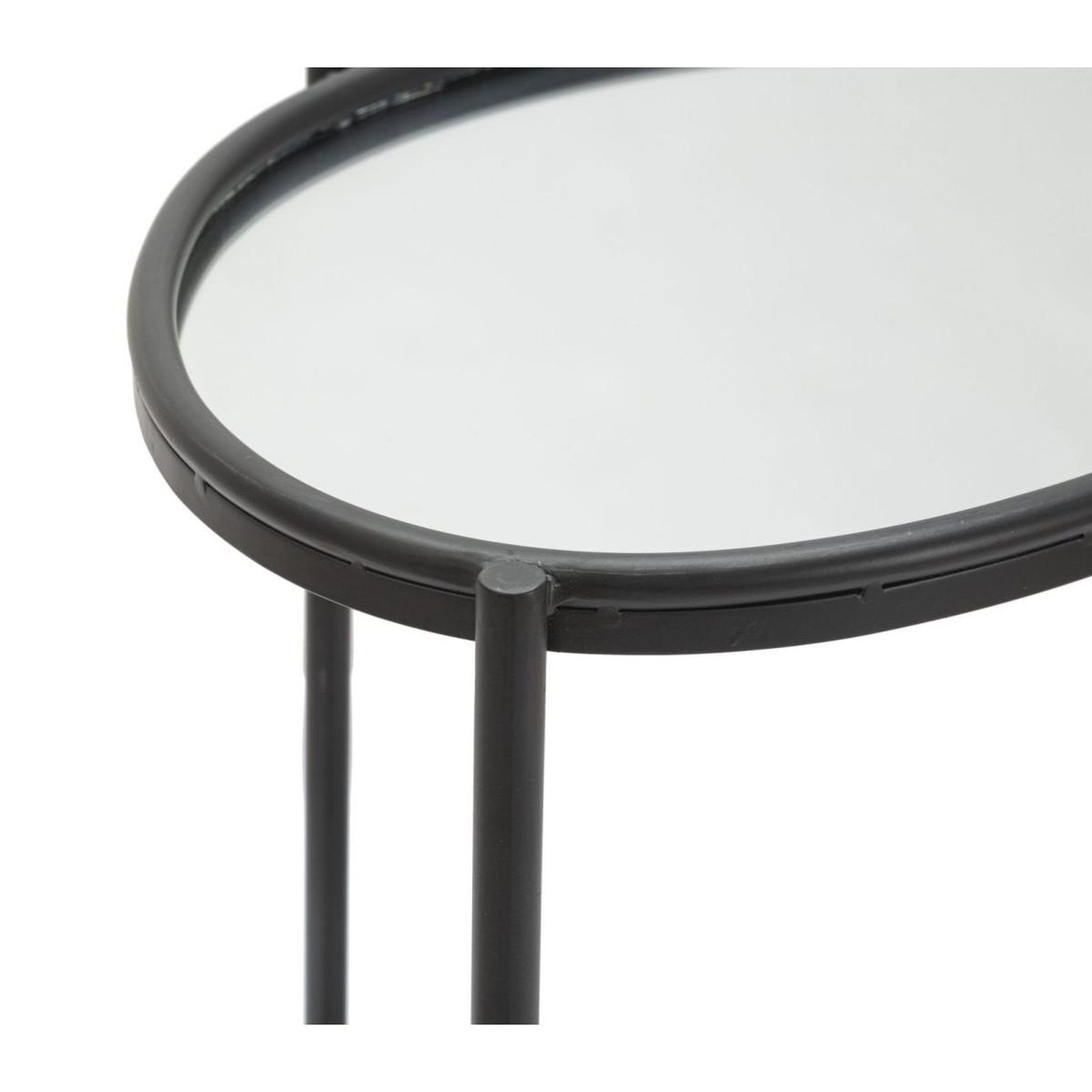 Voir la diapositive 4 : Paris Prix Table d'appoint design  maycos  58cm noir