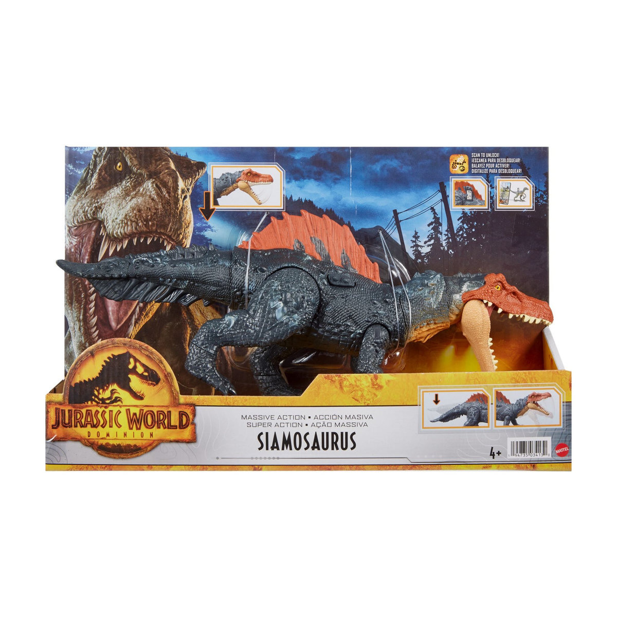 JURASSIC WORLD Siamosaurus méga Action Jurassic World 