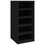 Voir la diapositive 2 : VIDAXL Armoire a chaussures Noir 31,5x35x70 cm Agglomere