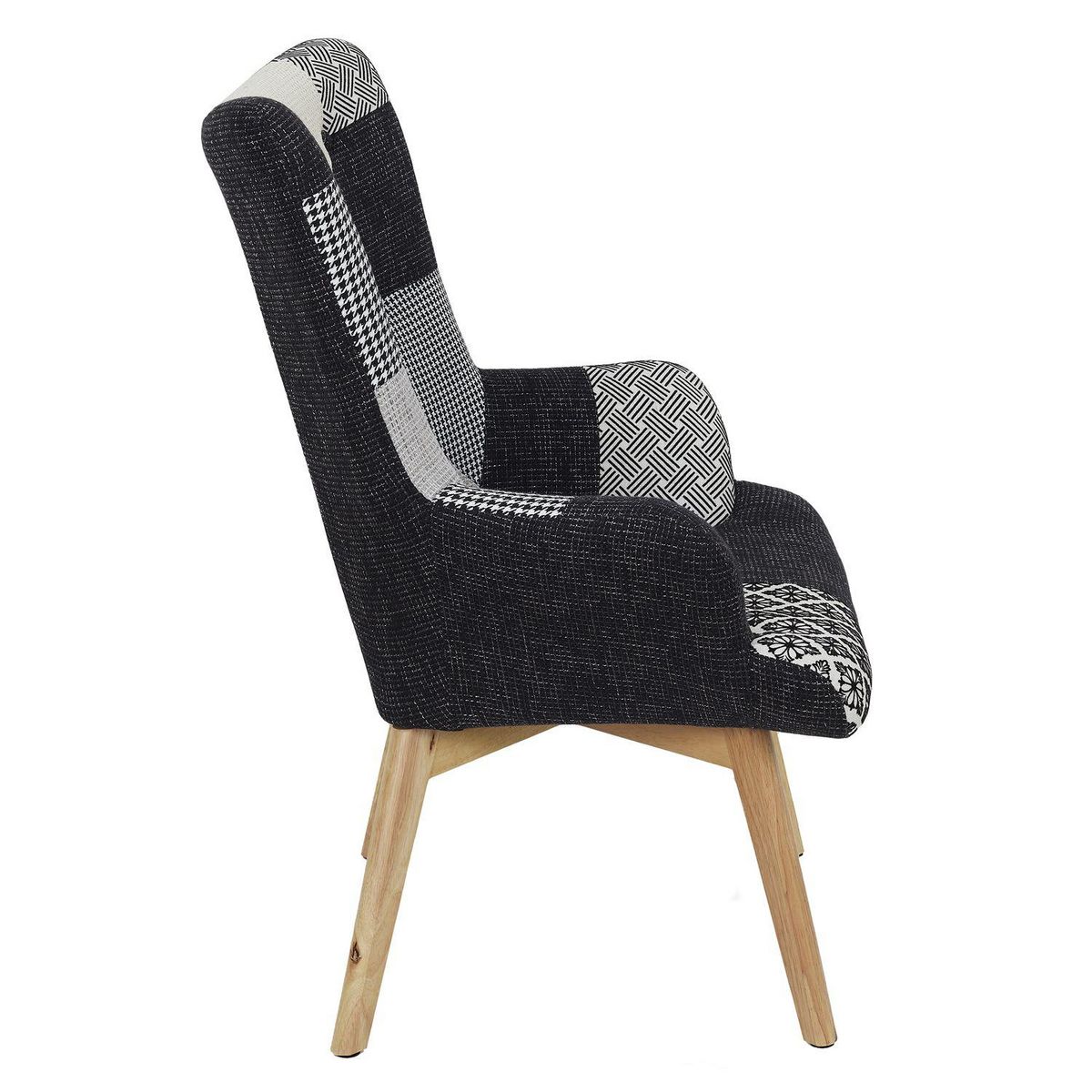 TOILINUX Fauteuil Helsinki Patchwork